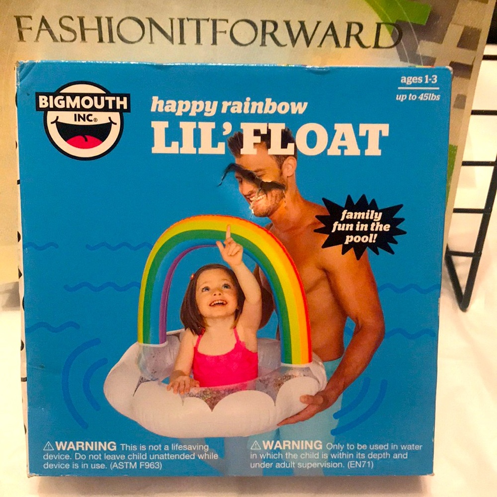 Big Mouth “Happy Rainbow” Lil’ Float